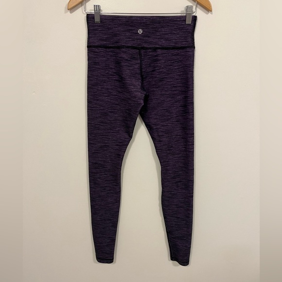 Lululemon Wunder Under Pant *Denim Reversible Slub Denim Tender Violet 6 - Picture 13 of 16